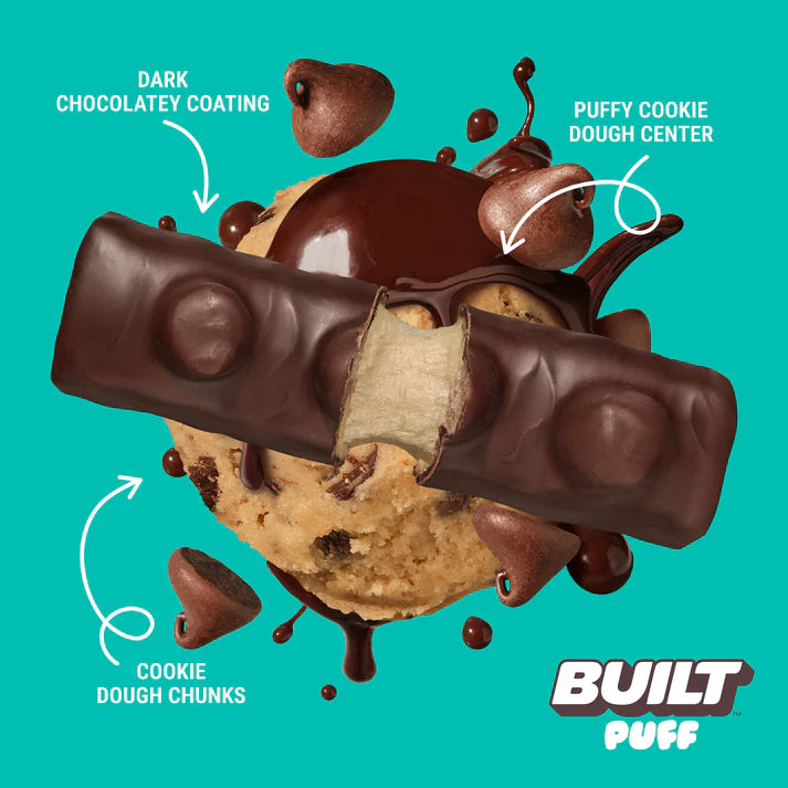 Built Cookie Dough Chunk Puff Bar, 1.55 oz