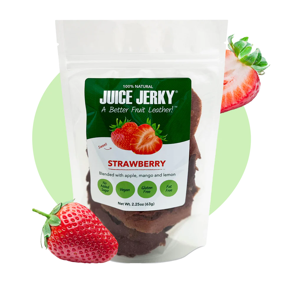 Juice Jerky Fruit Leather Strawberry 2.25oz