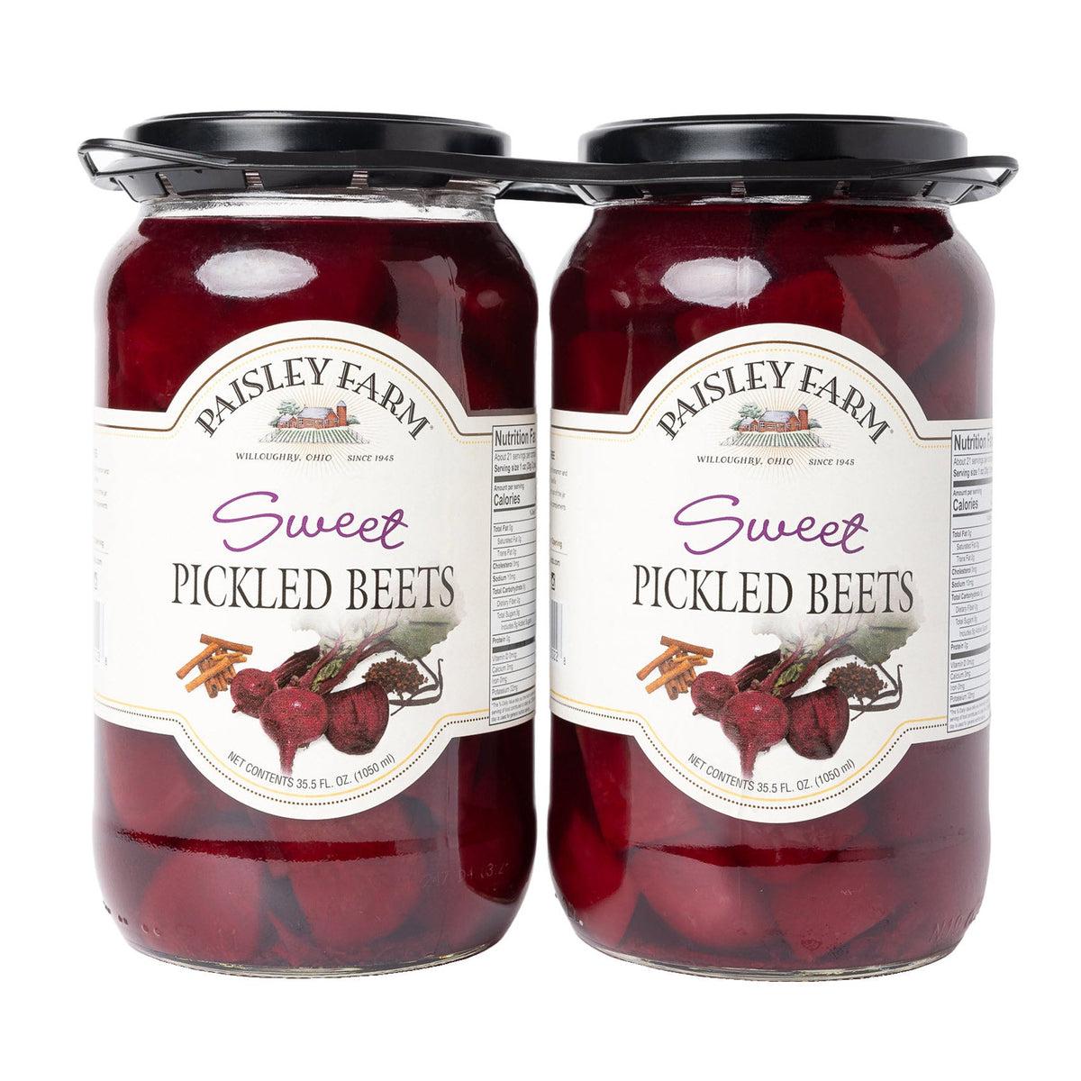 Paisley Farm Sweet Pickled Beets, 2 ct, 35.5 oz