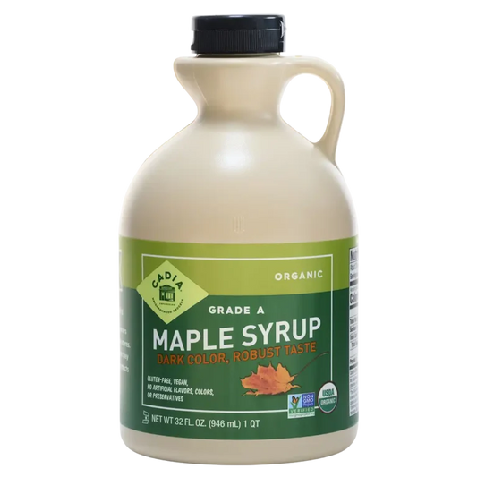 Cadia Organic Maple Syrup, 32 oz