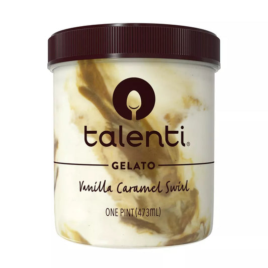 Talenti Vanilla Caramel Swirl Gelato Ice Cream, 16 oz