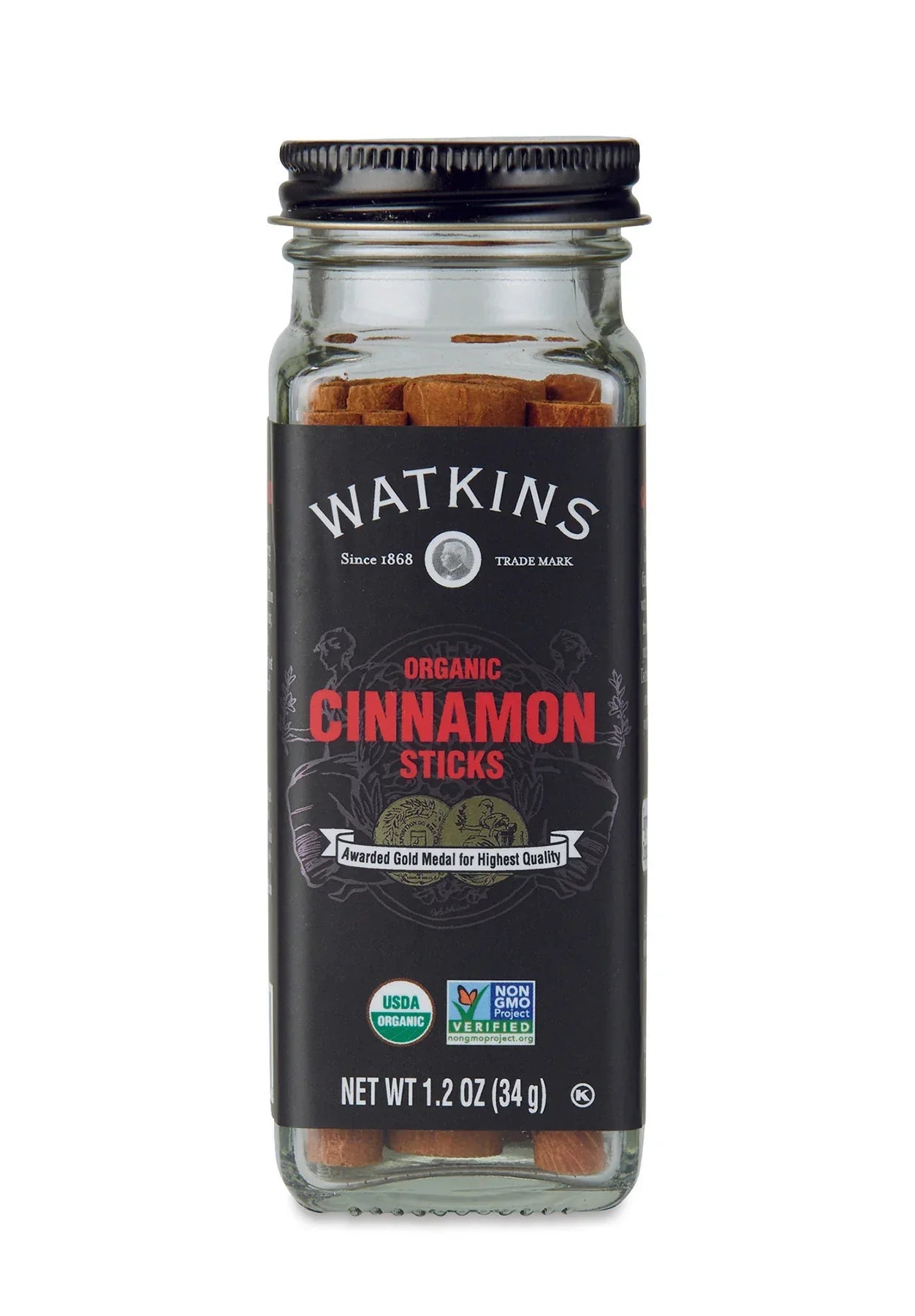 Watkins Organic Cinnamon Sticks 1.2 oz