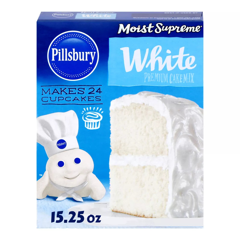 Pillsbury Moist Supreme White Cake Mix - 15.25oz