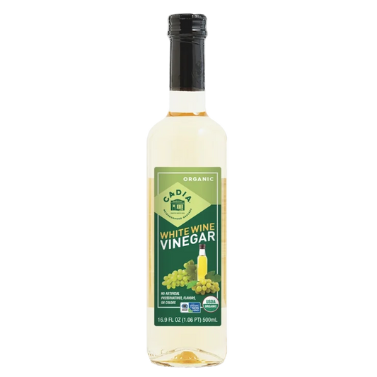 Cadia Organic White Wine Vinegar, 16.9 oz