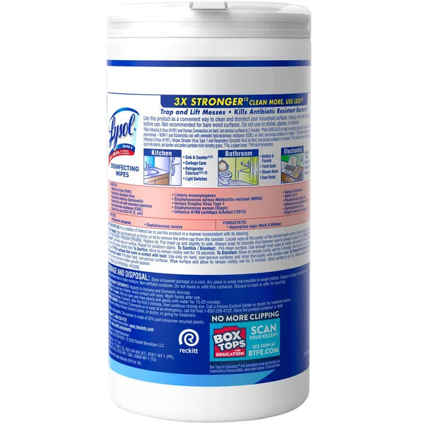 Lysol Disinfecting Wipes, Variety Pack, 380 Wipes