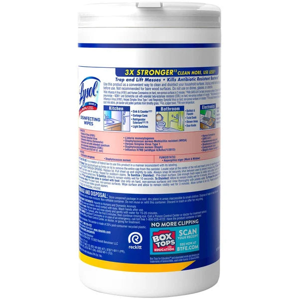 Lysol Disinfecting Wipes, Variety Pack, 380 Wipes