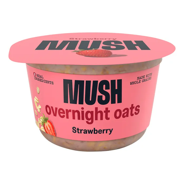 MUSH Strawberry Overnight Oats, 5 oz