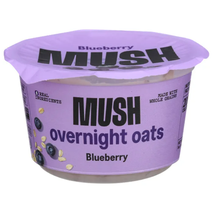 MUSH Wild Blueberry Overnight Oats, 5 oz