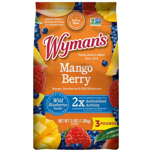 Wyman's Frozen Mango Berry 3 lbs